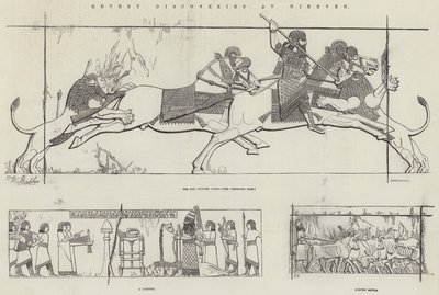 Recent Discoveries at Nineveh by English School